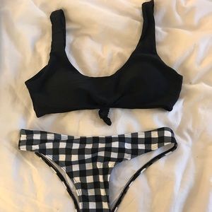Two piece bathing suit